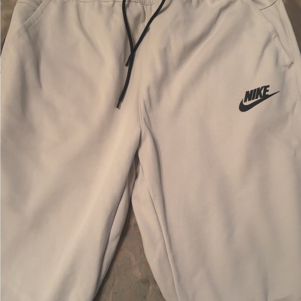 Nike Classic Cream Tappered Leg Joggers